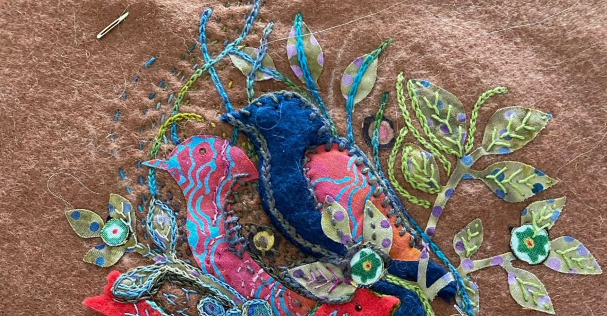 Slow Stitching with Dianne van Brandenburg