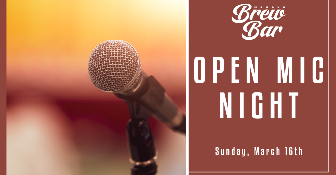 Open Mic at Wānaka Brew Bar 